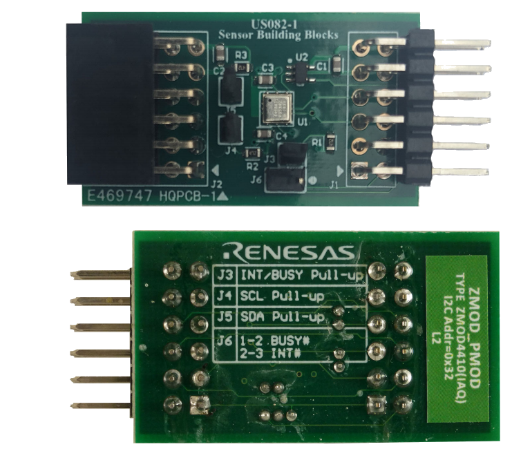 Renesas Electronics US082-ZMOD4410EVZ传感器Pmod™板